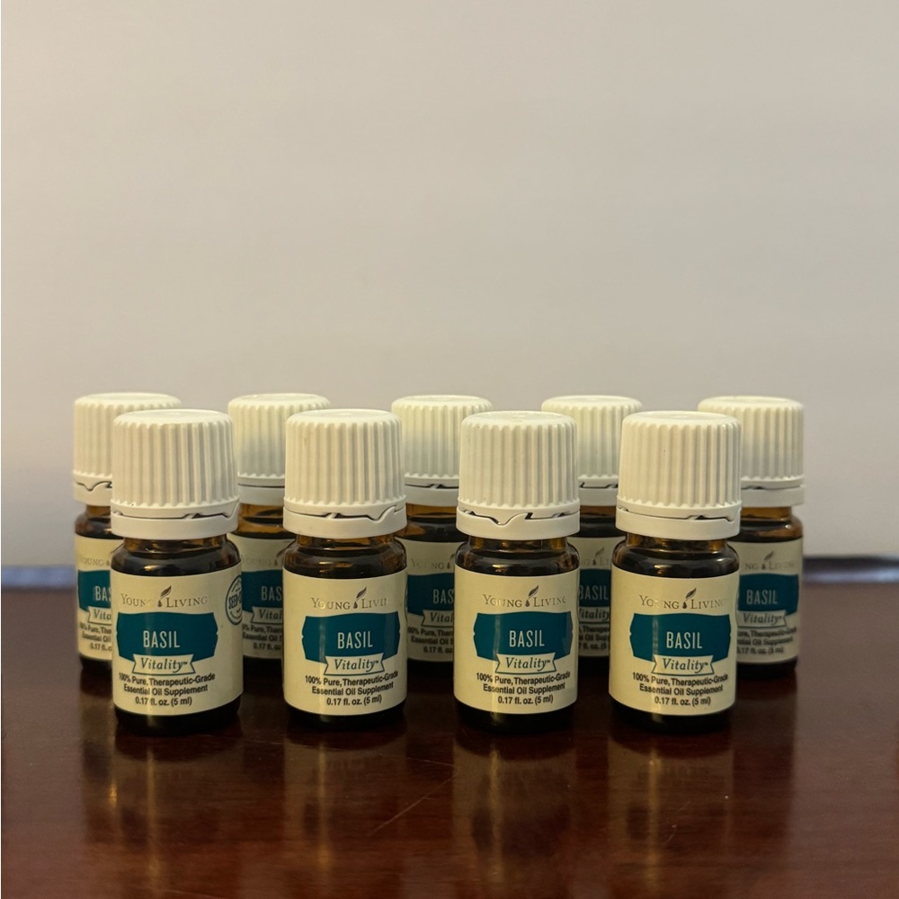 Young Living Basil Vitality Serum - White and Blue